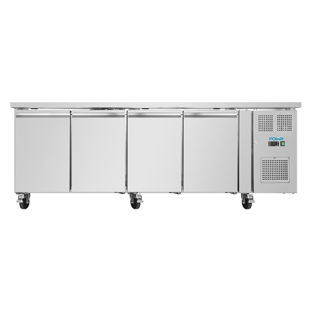Polar U-Series Four Door Counter Fridge 553Ltr Polar U-Series Four Door Counter Fridge 553Ltr