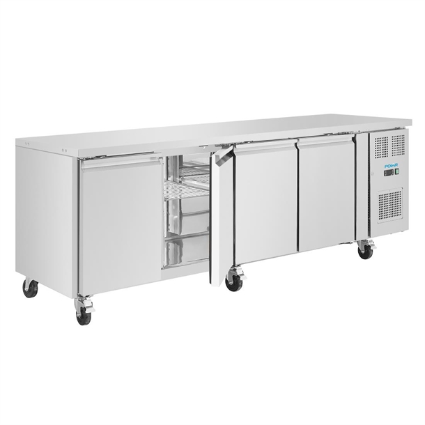 Polar U-Series Four Door Counter Fridge 553Ltr Polar U-Series Four Door Counter Fridge 553Ltr
