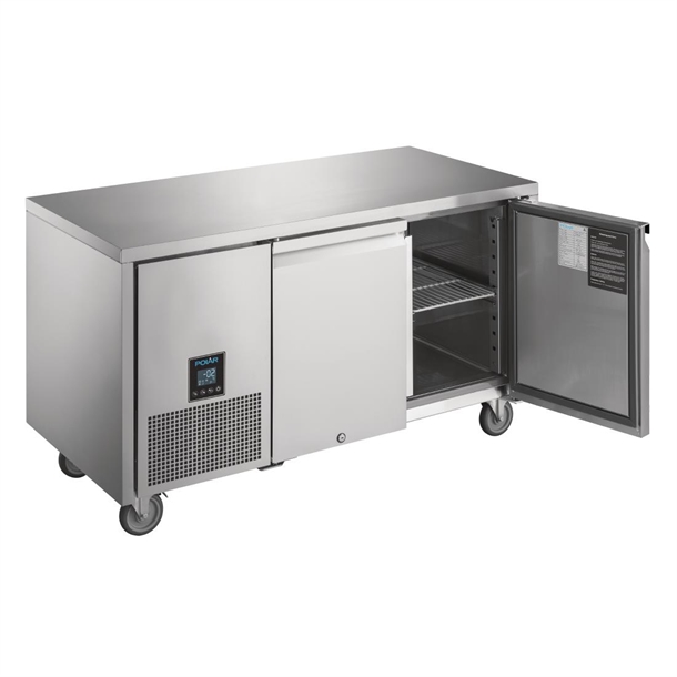 Polar U-Series Premium Double Door Counter Fridge 267Ltr Polar U-Series Premium Double Door Counter Fridge 267Ltr