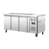 Polar 3 Door Counter Fridge