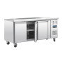 Polar 3 Door Counter Fridge