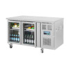Polar U-Series 2 Door Counter Fridge with Glass Doors 205Ltr Polar U-Series 2 Door Counter Fridge with Glass Doors 205Ltr