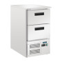 Polar G-Series Counter Fridge with 2 GN Drawers 65Ltr