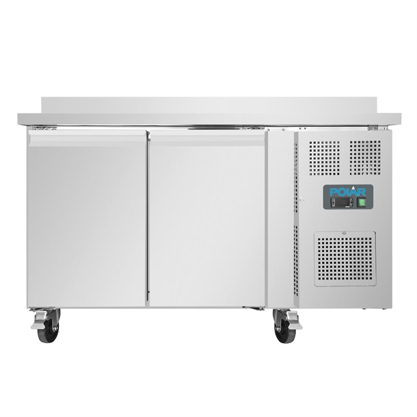 Polar U-Series Double Door Counter Fridge with Upstand 282Ltr Polar U-Series Double Door Counter Fridge with Upstand 282Ltr