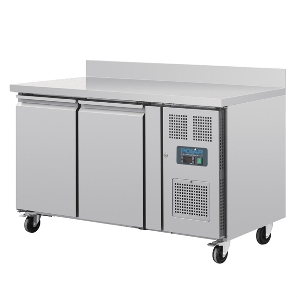 Polar U-Series Double Door Counter Fridge with Upstand 282Ltr Polar U-Series Double Door Counter Fridge with Upstand 282Ltr