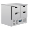 Polar G-Series 4 Drawer Counter Fridge 240Ltr