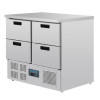 Polar G-Series 4 Drawer Counter Fridge 240Ltr