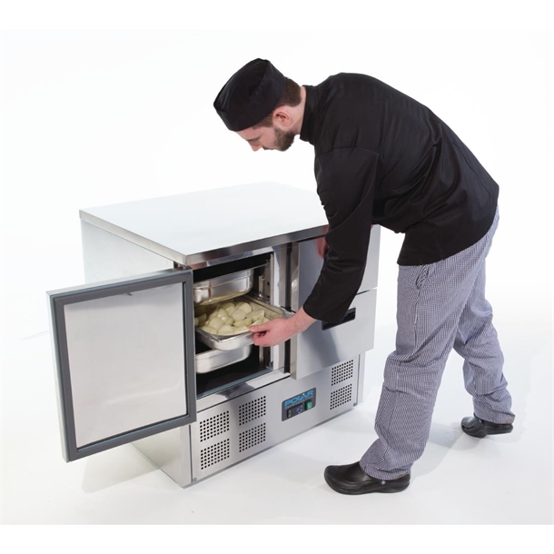 Polar G-Series 2 Drawer Counter Fridge 240Ltr