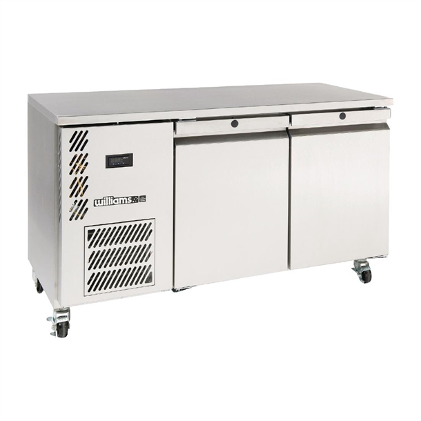 Williams Opal Two Door GN Counter Fridge HO2USS St/St - 350Ltr (Direct) Williams Opal Two Door GN Counter Fridge HO2USS St/St - 350Ltr (Direct)