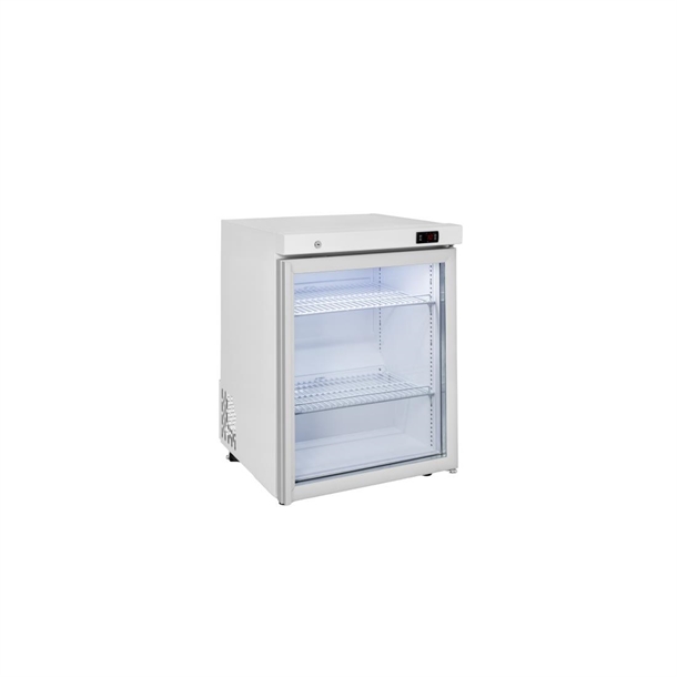 Williams Topaz Compact 1 Glass Door Counter Fridge White - 120Ltrs Williams Topaz Compact 1 Glass Door Counter Fridge White - 120Ltrs