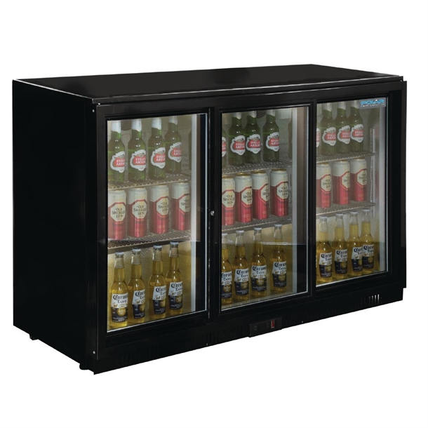 Polar G-Series Back Bar Cooler with Sliding Doors 330Ltr Polar G-Series Back Bar Cooler with Sliding Doors 330Ltr