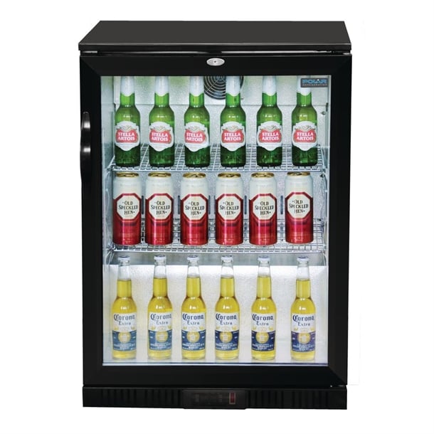 Polar G-Series Back Bar Cooler with Hinged Door 128Ltr