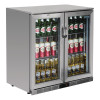 Polar G-Series Back Bar Cooler with Hinged Doors Stainless Steel 208Ltr