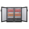 Polar G-series 850mm Double Door Back Bar Cooler Solid Door 198 Ltr