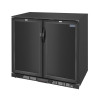 Polar G-series 850mm Double Door Back Bar Cooler Solid Door 198 Ltr