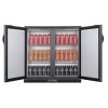 Polar G-series 850mm Double Door Back Bar Cooler Solid Door 198 Ltr