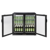Polar G-series 850mm Double Door Back Bar Cooler Solid Door 198 Ltr
