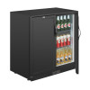 Polar G-series 850mm Double Door Back Bar Cooler Solid Door 198 Ltr