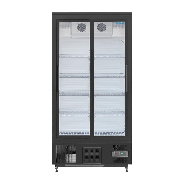 Polar G-Series Upright Back Bar Cooler with Sliding Doors 490Ltr Polar G-Series Upright Back Bar Cooler with Sliding Doors 490Ltr