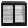 Polar G-Series Back Bar Cooler with Sliding Doors 208Ltr