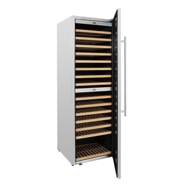 Polar G-Series Dual Zone Wine Fridge Stainless Steel - 180 Bottle Polar G-Series Dual Zone Wine Fridge Stainless Steel - 180 Bottle