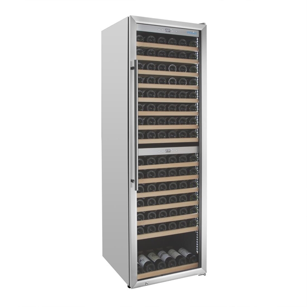 Polar G-Series Dual Zone Wine Fridge Stainless Steel - 180 Bottle Polar G-Series Dual Zone Wine Fridge Stainless Steel - 180 Bottle