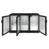 Polar G-series 850mm Triple Door Back Bar Cooler Solid Door 320 Ltr