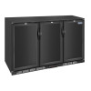 Polar G-series 850mm Triple Door Back Bar Cooler Solid Door 320 Ltr