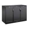 Polar G-series 850mm Triple Door Back Bar Cooler Solid Door 320 Ltr