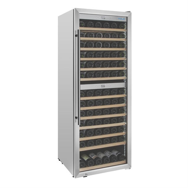 Polar G-Series Dual Zone Wine Fridge Stainless Steel - 126 Bottle Polar G-Series Dual Zone Wine Fridge Stainless Steel - 126 Bottle