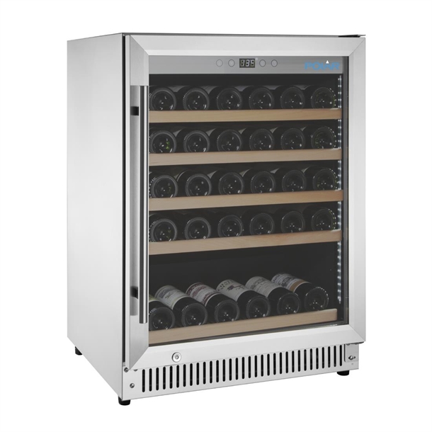 Polar G-Series Wine Fridge Stainless Steel - 51 Bottle Polar G-Series Wine Fridge Stainless Steel - 51 Bottle