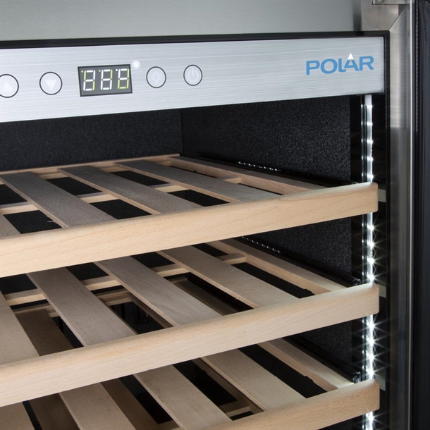 Polar G-Series Wine Fridge Stainless Steel - 51 Bottle Polar G-Series Wine Fridge Stainless Steel - 51 Bottle