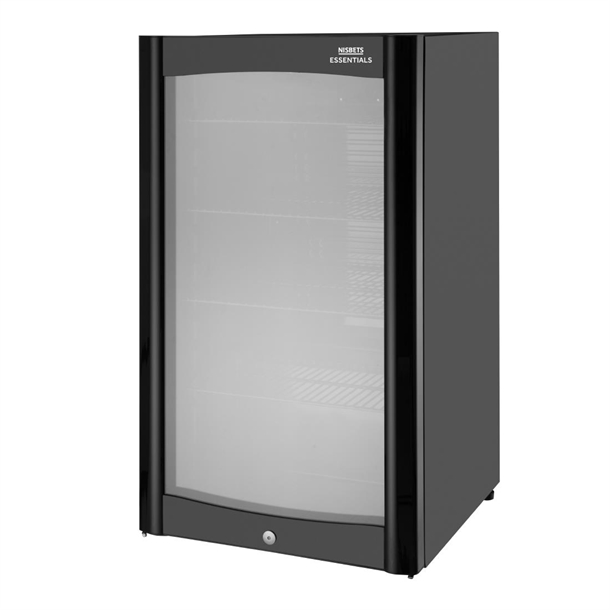 Nisbets Essentials Single Door Back Bar Cooler 98Ltr