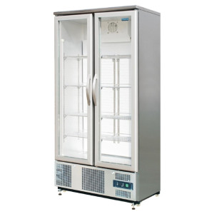 Polar G-Series Double Door Upright Back Bar Cooler Hinged