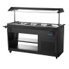 Polar G-Series Refrigerated Buffet Bar Black Polar G-Series Refrigerated Buffet Bar Black
