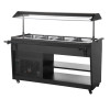 Polar G-Series Refrigerated Buffet Bar Black Polar G-Series Refrigerated Buffet Bar Black