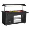 Polar G-Series Refrigerated Buffet Bar Black Polar G-Series Refrigerated Buffet Bar Black