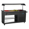 Polar G-Series Refrigerated Buffet Bar Black Polar G-Series Refrigerated Buffet Bar Black