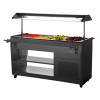 Polar G-Series Refrigerated Buffet Bar Black Polar G-Series Refrigerated Buffet Bar Black