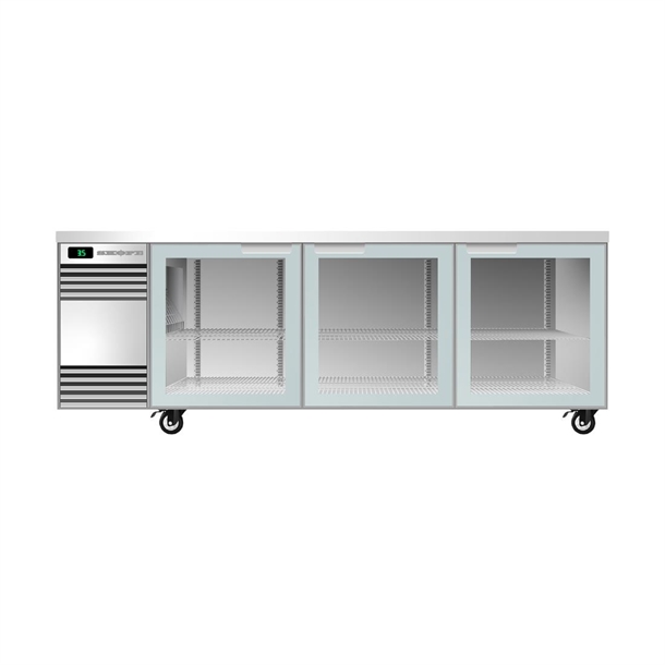SKOPE BackBar 3 Glass Swing Door CounterLine Fridge CL.3.GSW SKOPE BackBar 3 Glass Swing Door CounterLine Fridge CL.3.GSW