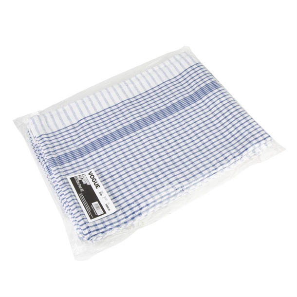 Vogue Wonderdry Blue Tea Towels (10 Pack)