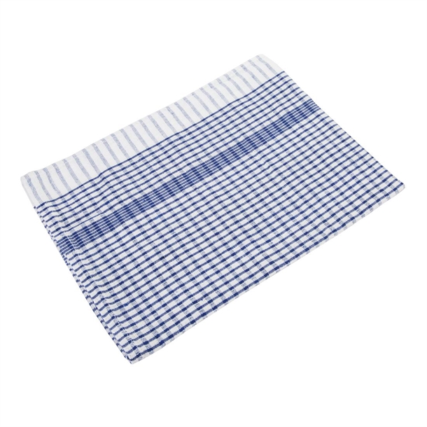 Vogue Wonderdry Blue Tea Towels (10 Pack)