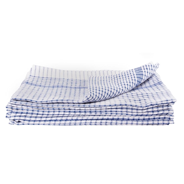 Vogue Wonderdry Blue Tea Towels (10 Pack)