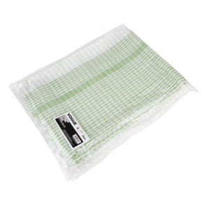 Vogue Wonderdry Tea Towels Green (10 Pack)