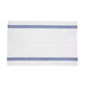 Vogue Heavy Single Tea Towel Blue