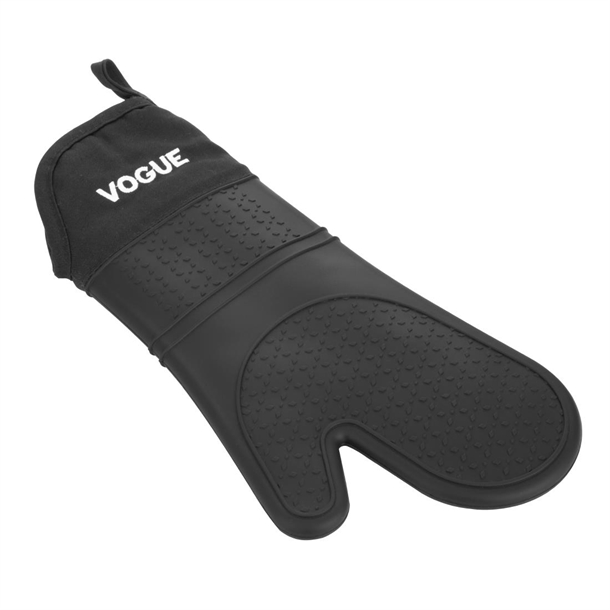Vogue Silicone Oven Mitt with Sleeve Vogue Silicone Oven Mitt with Sleeve