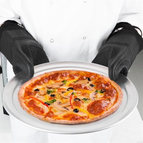 Vogue Silicone Oven Mitt with Sleeve Vogue Silicone Oven Mitt with Sleeve