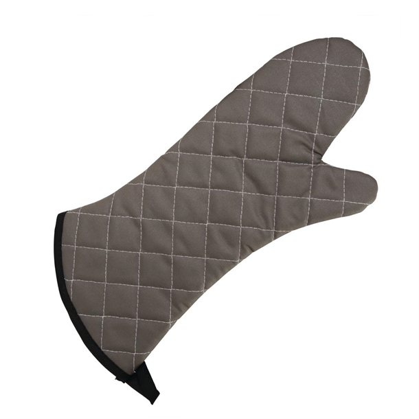 Vogue Flame Retardant Tan Oven Mitt 430mm