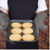 Vogue Flame Retardant Tan Oven Mitt 430mm