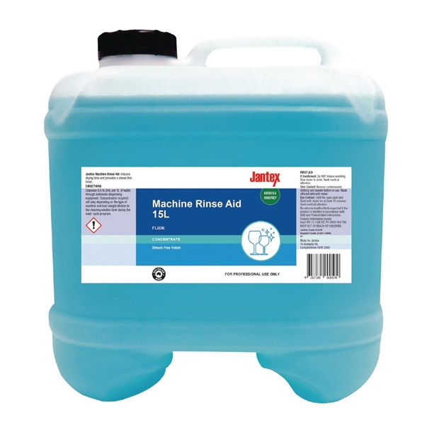 Jantex Enviro Warewashing Chemical 15Ltr Package